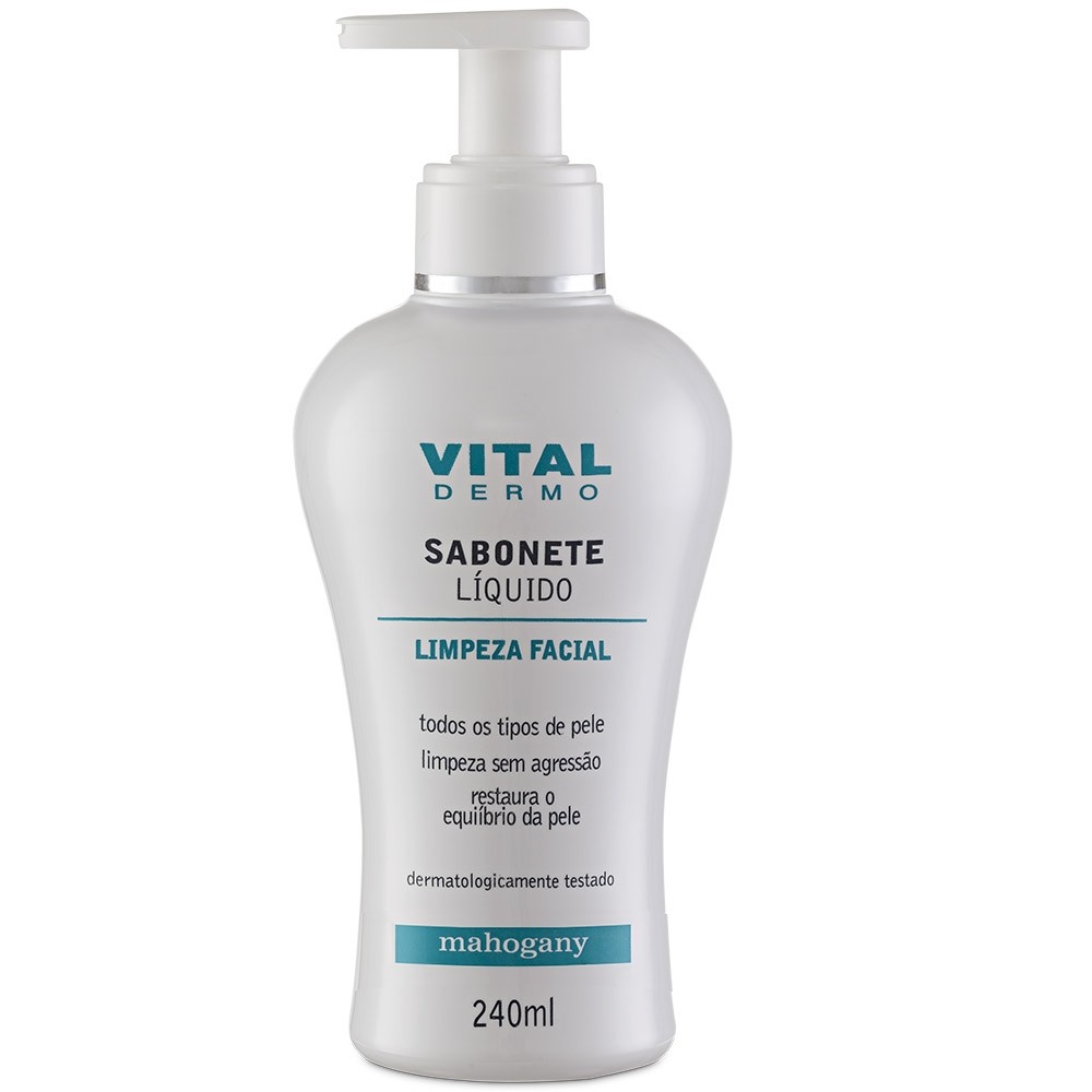 Sabonete liquido Facial VITAL DERMO 240ML