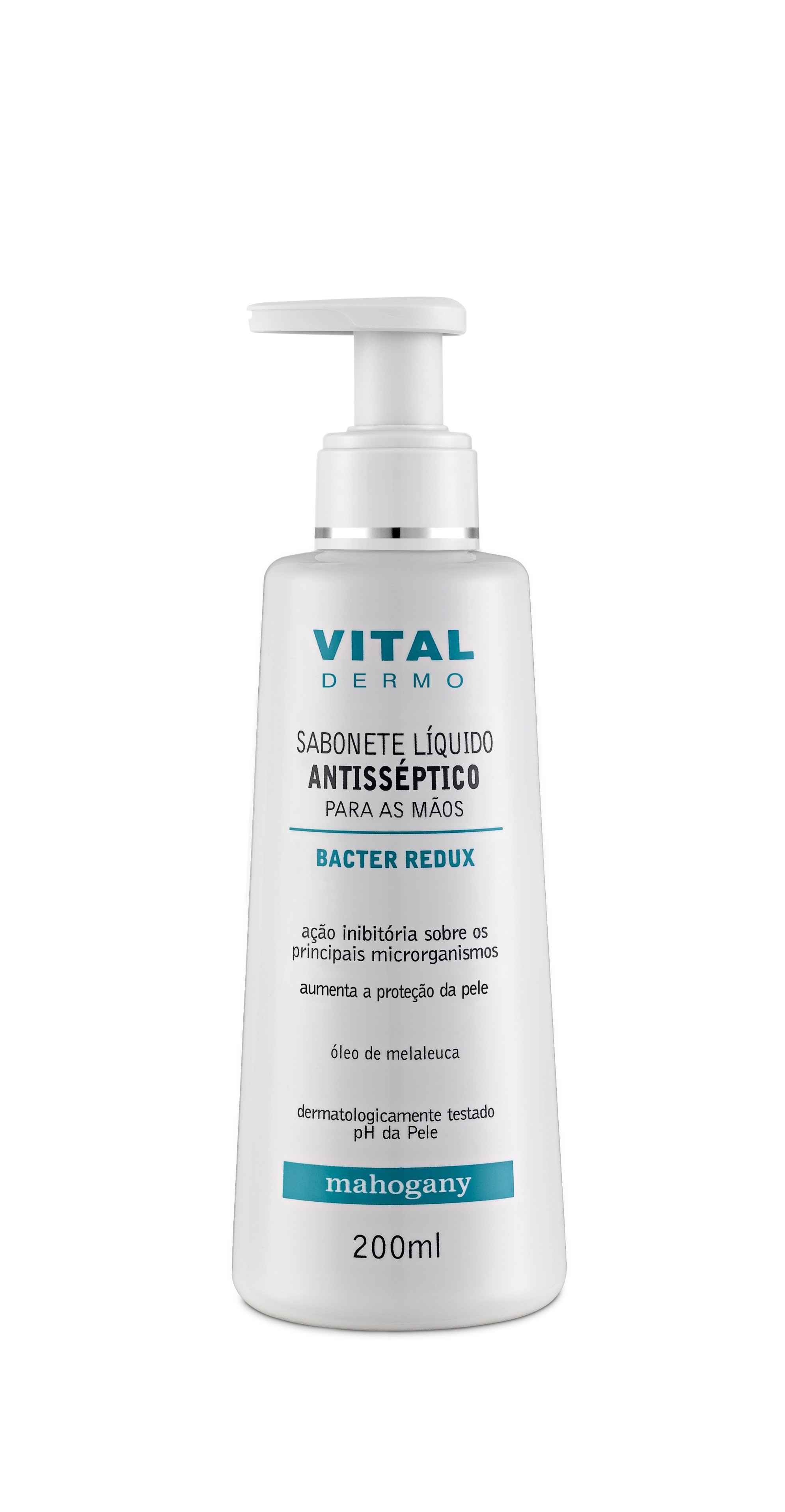 SABONETE LIQUIDO ANTISSEP BACTERREDUX VITALDERMO 200ML