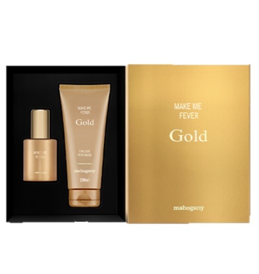 KIT MAKE ME FEVER GOLD = FRAGRÂNCIA 30ML+ HIDRATANTE 200ML