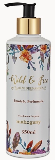 HIDRATANTE LIQUIDO WILD & FREE BY DANI FERNANDES 350ML