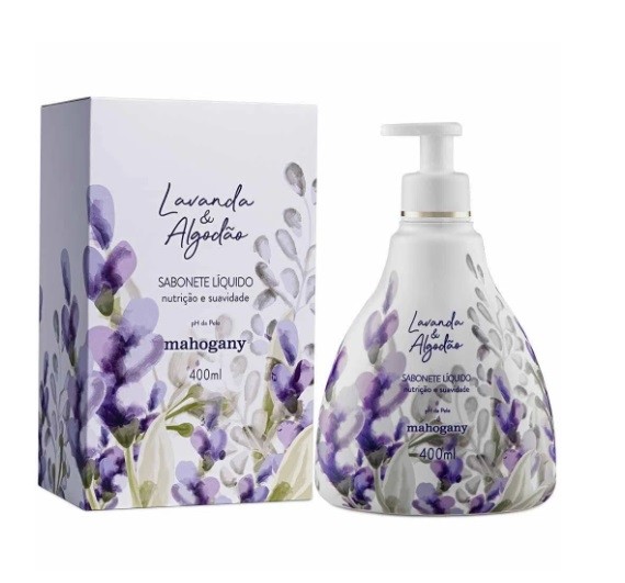 Sabonete Líquido Lavanda e Algodão 400ml 