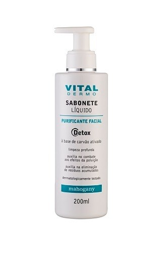 Sabonete FACIAL DETOX VITAL DERMO 200ML