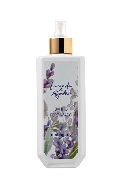 Banho Perfumado lavanda e algodão 300ML