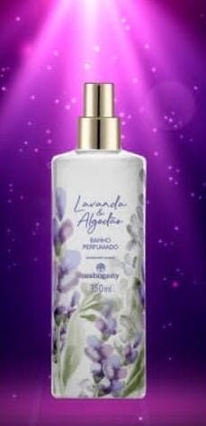 Banho Perfumado lavanda e algodão 350ML