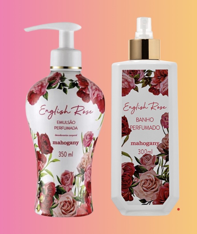 Hidratante English Rose 350ml+ BANHO ENGLISH ROSE 300ML(PROMO) 40%