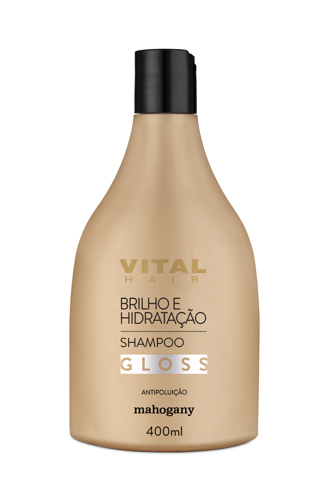 SHAMPOO GLOSS BRILHO E HIDRATAÇÃO 400ML