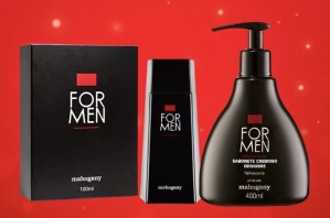 Fragrância For Men 100ml+ SABONETE GENGIBRE 400ML(PROMO) 38%