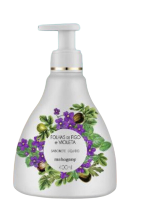 SABONETE FOLHAS DE FIGO E VIOLETA  400ML 