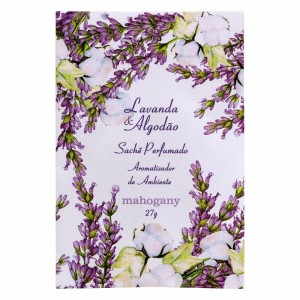 SACHET PERFUMADO LAVANDA E ALGODÃO 27G