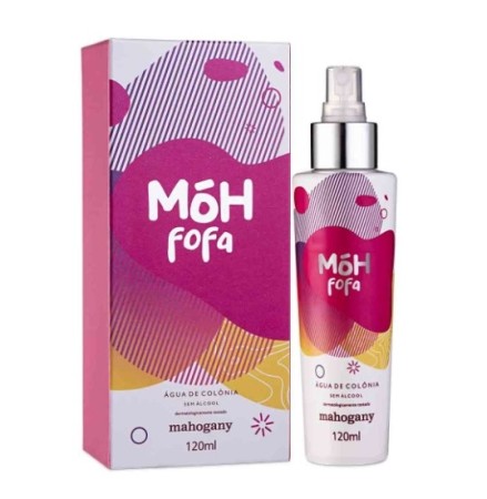 ÁGUA DE COLÔNIA INFANTIL MOH FOFA 120ML