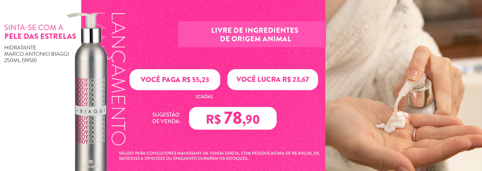 Mahogany Cosméticos. Seja um Revendedor, Revendedora e Comece a Lucrar